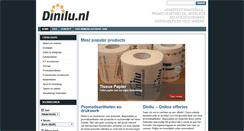 Desktop Screenshot of dinilu.nl